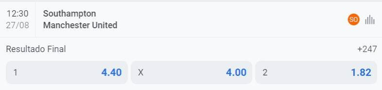 Promoção de Super Odds na Betano