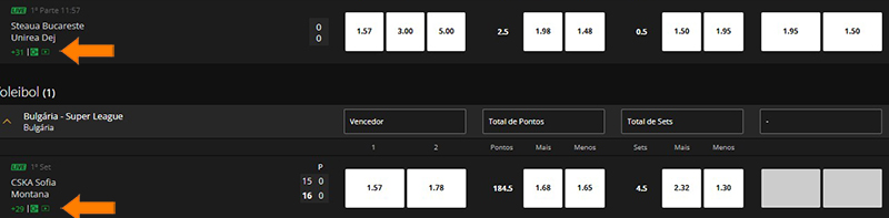 Jogos com Live Stream na ESC Online