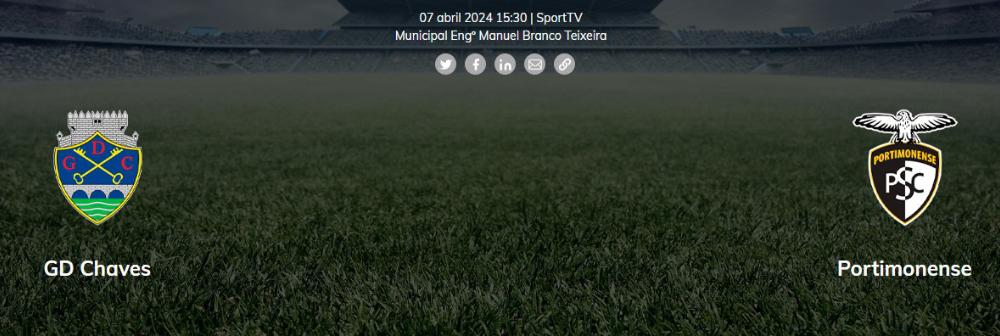 Jornada 28: Chaves - Portimonense
